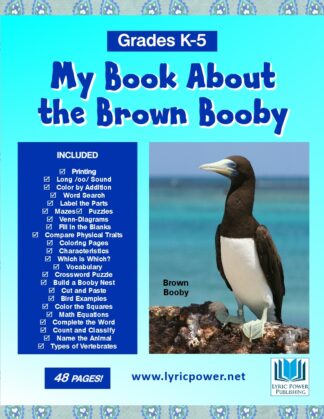 book cover about the brown booby bird
