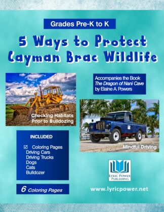 book cover 5 ways to protect cayman brac wildlife