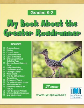 book cover Greater Roadrunner grades K-2