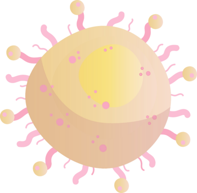 illstration of covid-19 virus