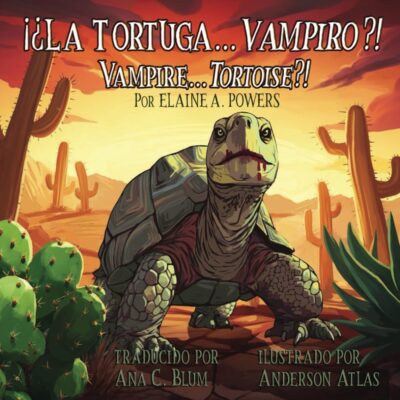 The book cover for La Tortuga Vampiro.