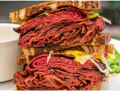 The pastrami sandwich I was expecting at Carnegie deli.