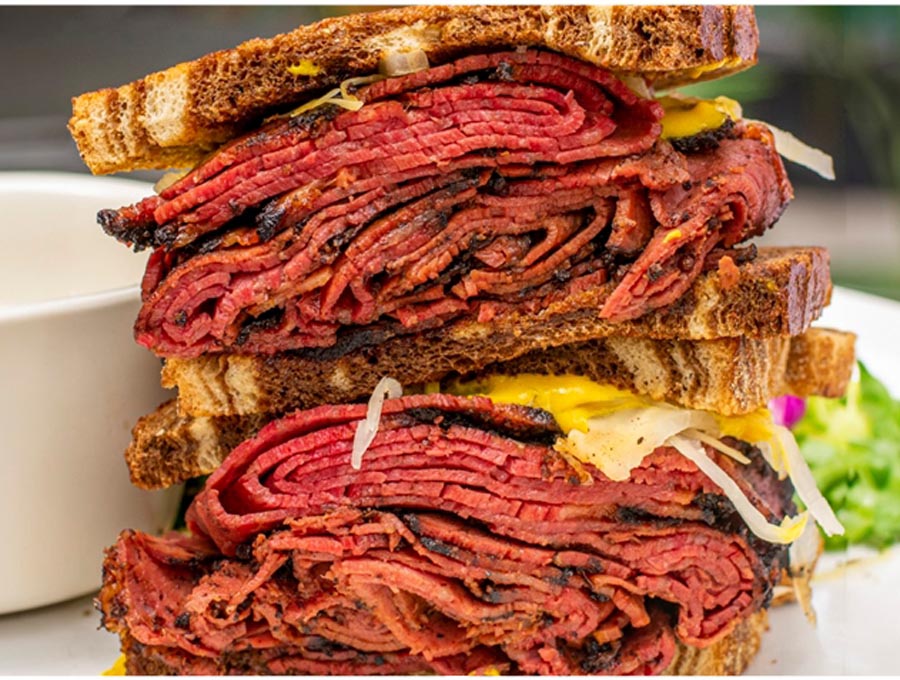The pastrami sandwich I was expecting at Carnegie deli.